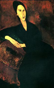 阿米地奧 莫迪裡阿尼 Portrait of Anna Zborowska